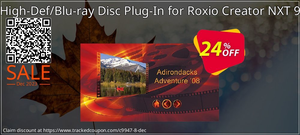 High-Def/Blu-ray Disc Plug-In for Roxio Creator NXT 9 coupon on Easter Day discount