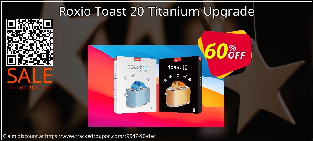 Roxio Toast 20 Titanium Upgrade coupon on National Walking Day offering discount