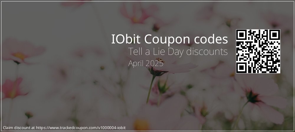 IObit Coupon discount, offer to 2025