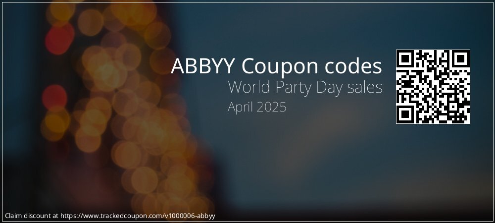 ABBYY Coupon discount, offer to 2025