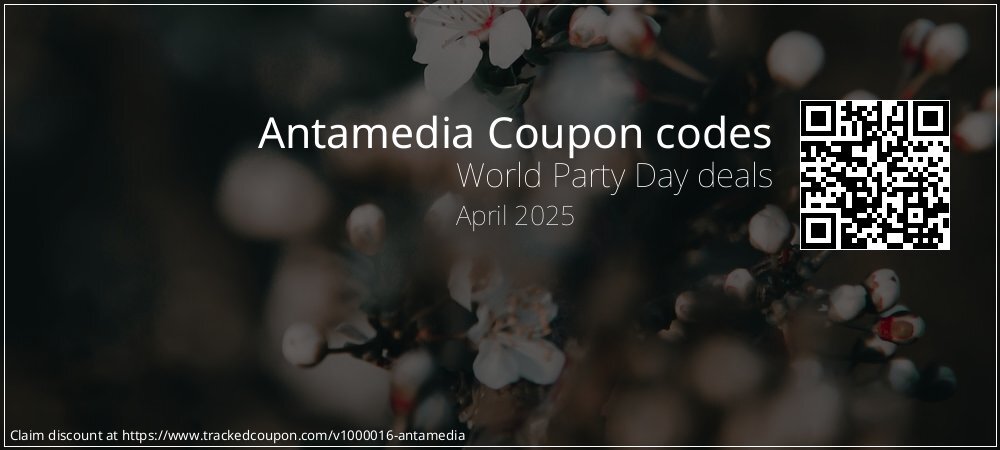 Antamedia Coupon discount, offer to 2025