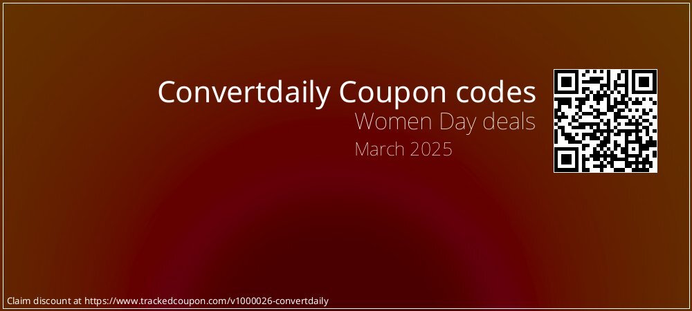 Convertdaily Coupon discount, offer to 2024