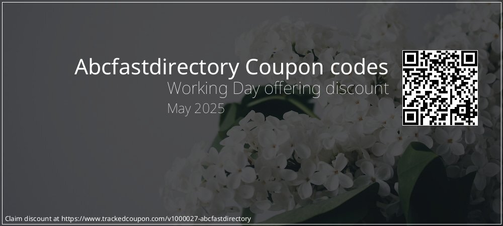 Abcfastdirectory Coupon discount, offer to 2023