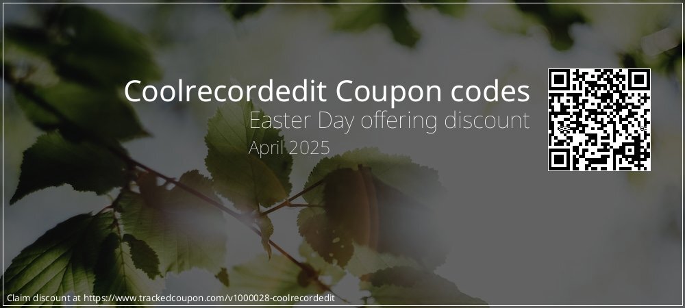 Coolrecordedit Coupon discount, offer to 2025