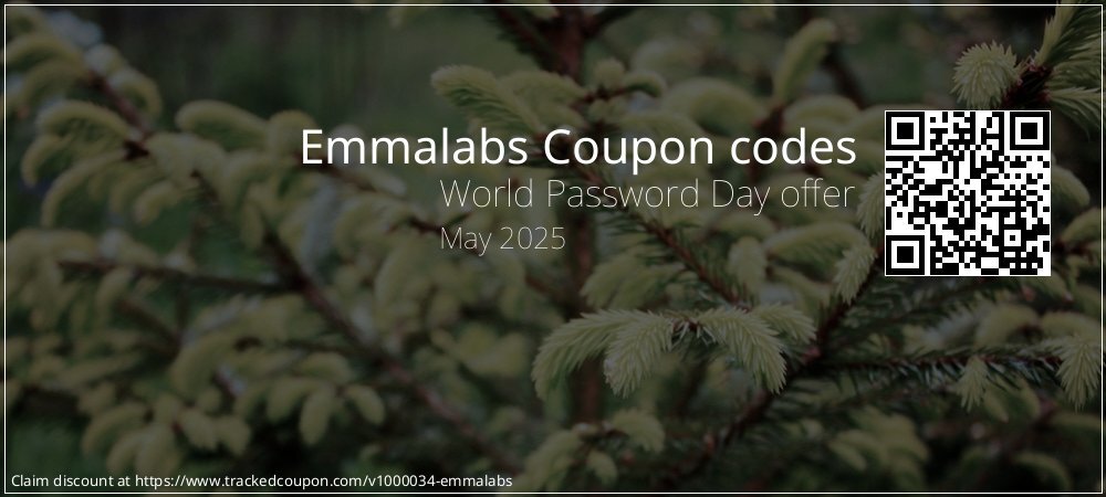 Emmalabs Coupon discount, offer to 2025