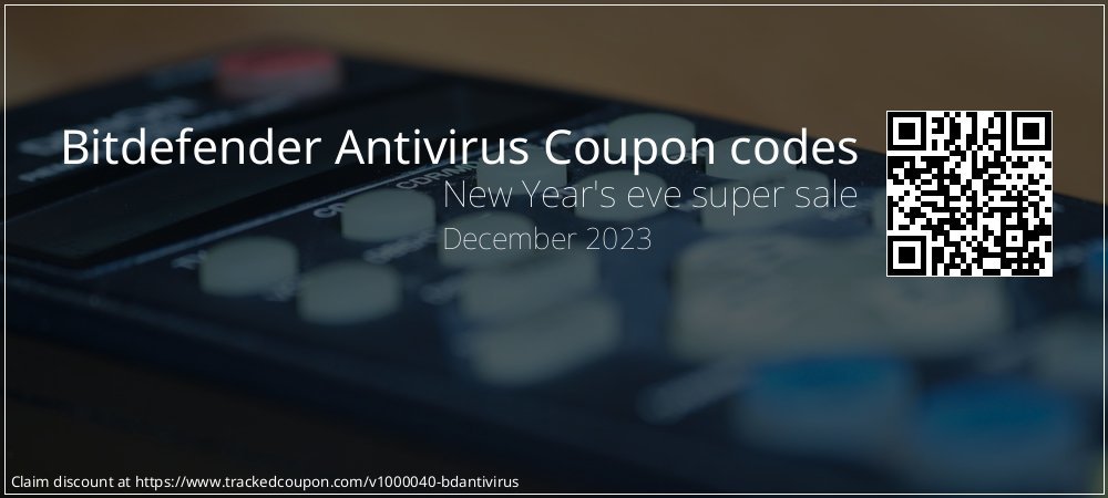 Bitdefender Antivirus Coupon discount, offer to 2022
