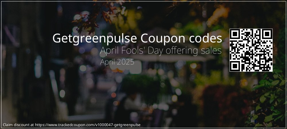 Getgreenpulse Coupon discount, offer to 2024