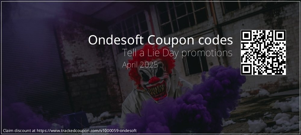 Ondesoft Coupon discount, offer to 2025