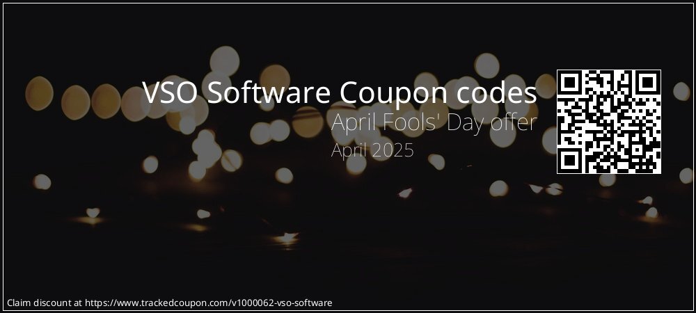 VSO Software Coupon discount, offer to 2024