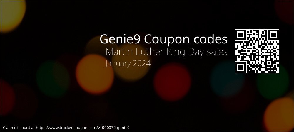 Genie9 Coupon discount, offer to 2022