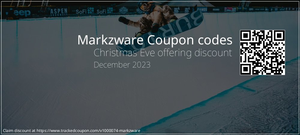 Markzware Coupon discount, offer to 2023