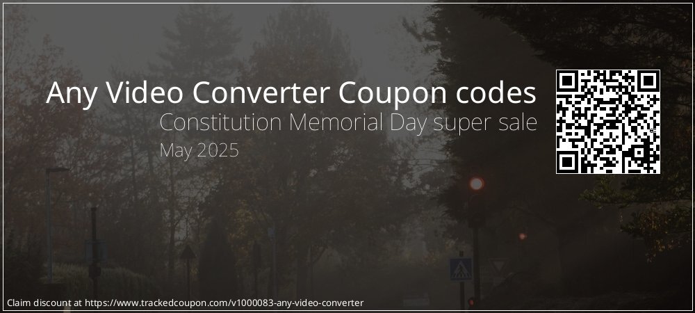 Any Video Converter Coupon discount, offer to 2024