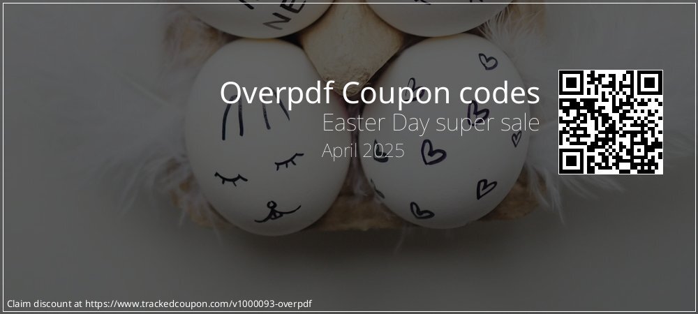 Overpdf Coupon discount, offer to 2024