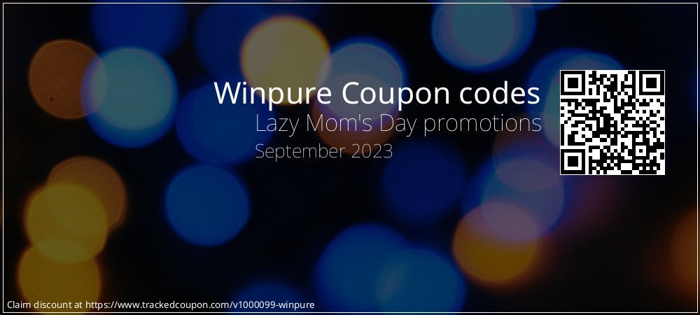 Winpure Coupon discount, offer to 2023
