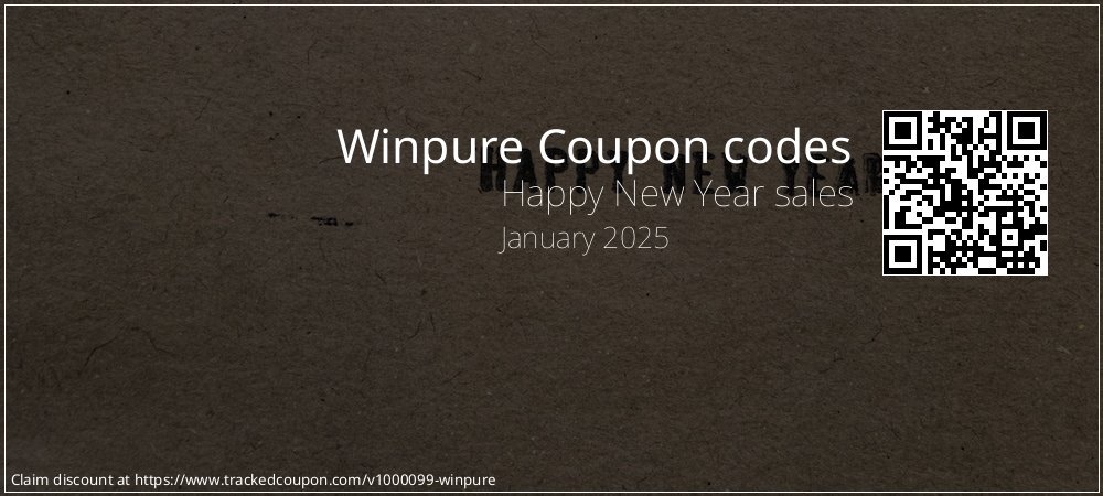 Winpure Coupon discount, offer to 2023