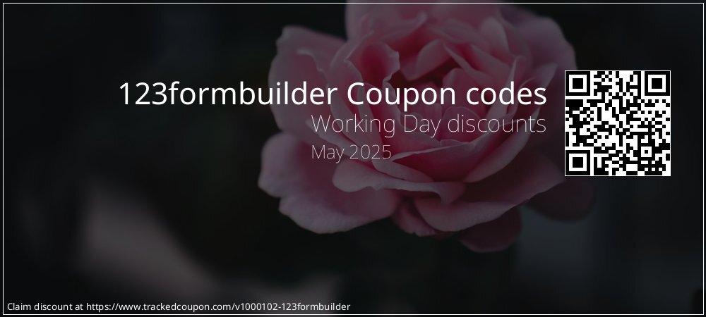 123formbuilder Coupon discount, offer to 2025
