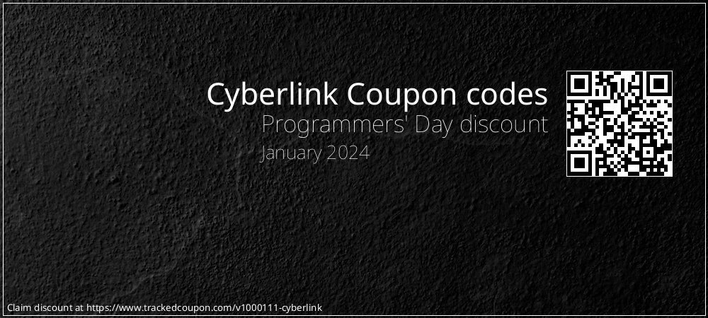 Cyberlink Coupon discount, offer to 2024
