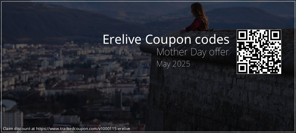 Erelive Coupon discount, offer to 2024