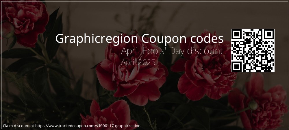 Graphicregion Coupon discount, offer to 2023