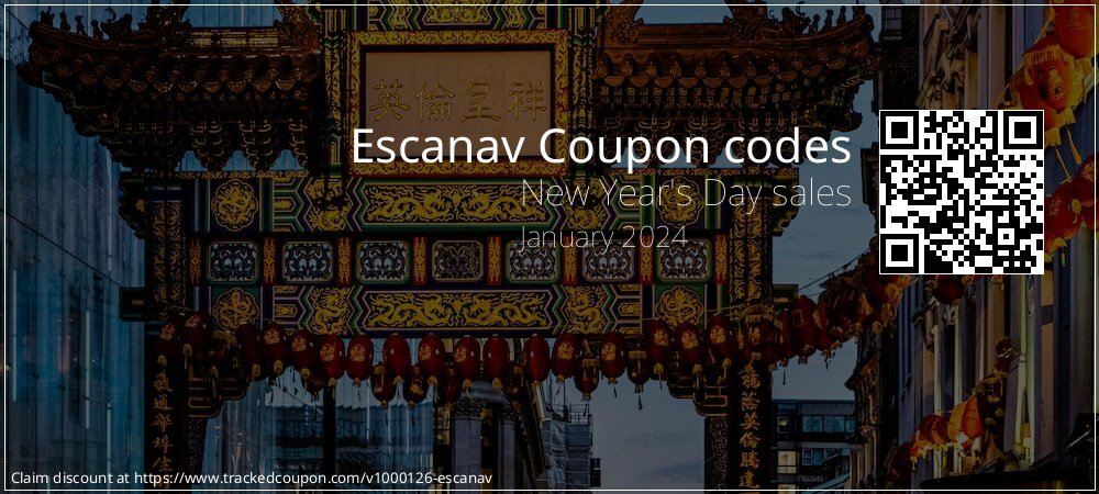 Escanav Coupon discount, offer to 2022