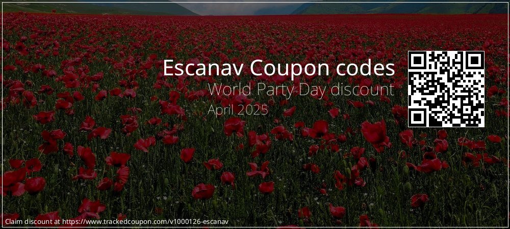 Escanav Coupon discount, offer to 2024