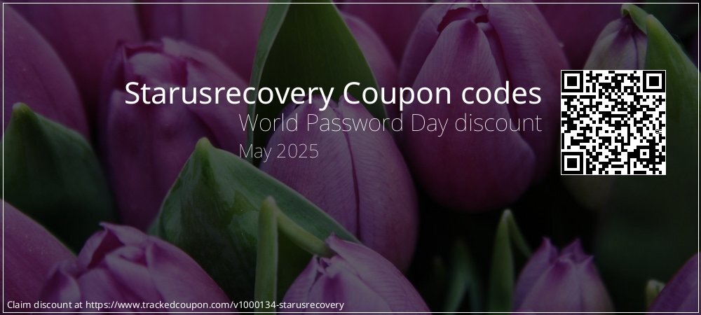 Starusrecovery Coupon discount, offer to 2023