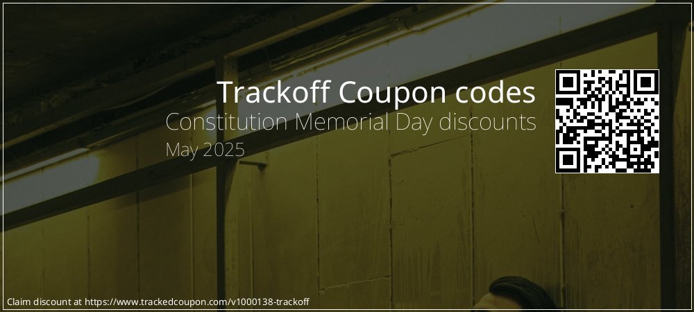 Trackoff Coupon discount, offer to 2025