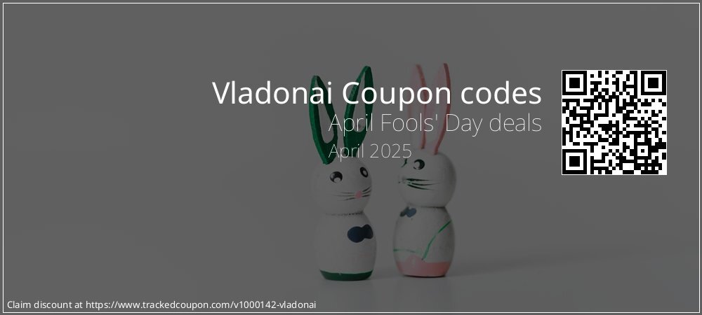 Vladonai Coupon discount, offer to 2025