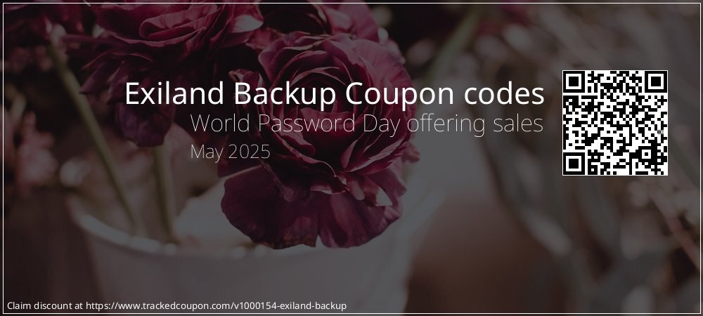 Exiland Backup Coupon discount, offer to 2025