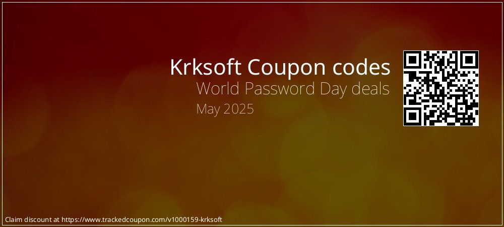 Krksoft Coupon discount, offer to 2025