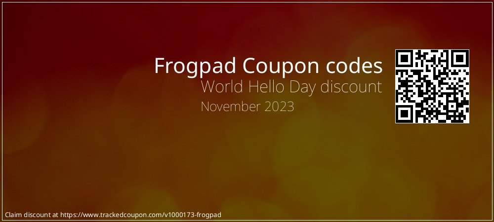 Frogpad Coupon discount, offer to 2022