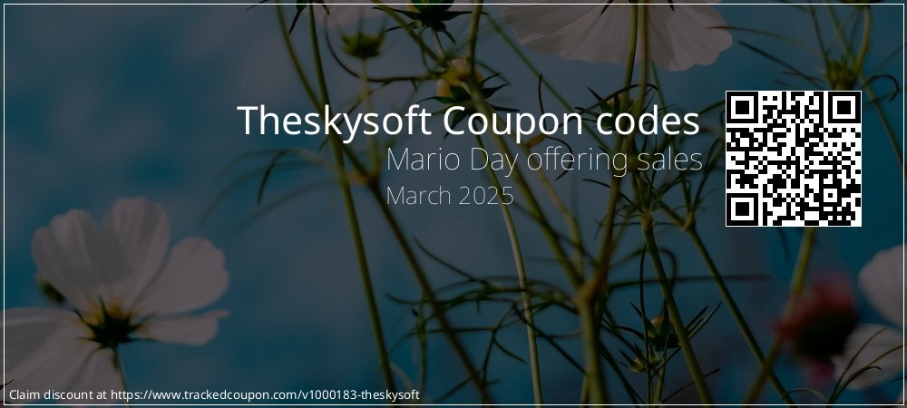 Theskysoft Coupon discount, offer to 2024