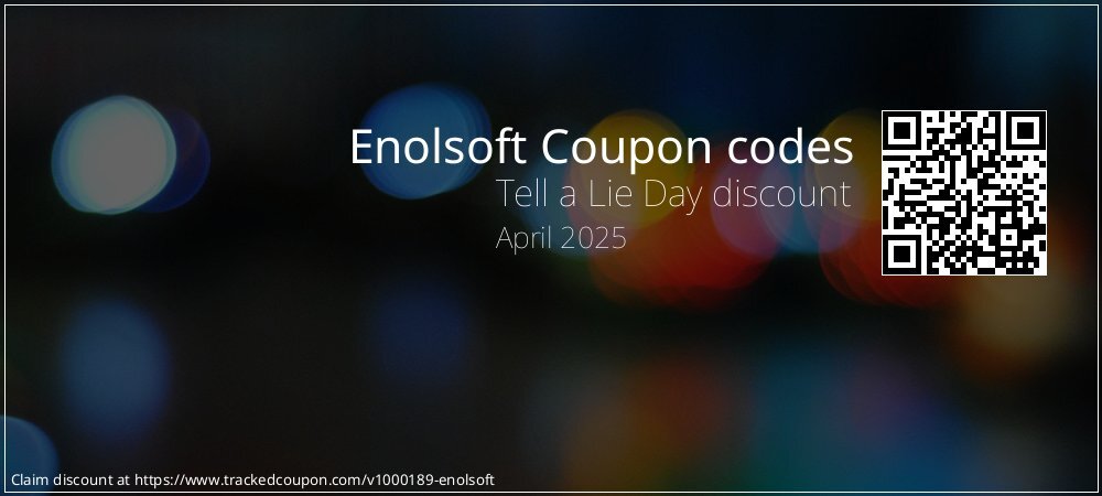 Enolsoft Coupon discount, offer to 2025