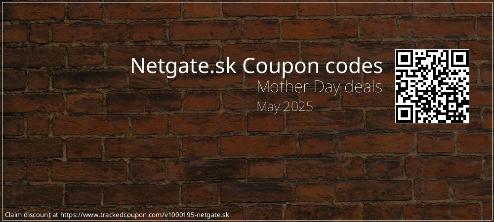 Netgate.sk Coupon discount, offer to 2024