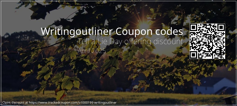 Writingoutliner Coupon discount, offer to 2024