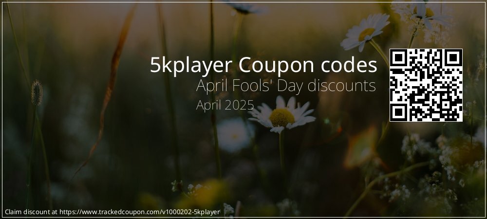 5kplayer Coupon discount, offer to 2025
