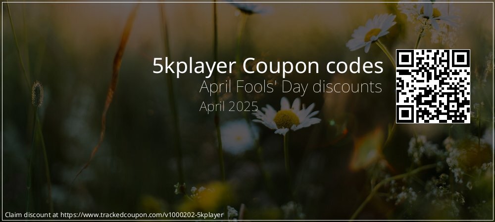 5kplayer Coupon discount, offer to 2024