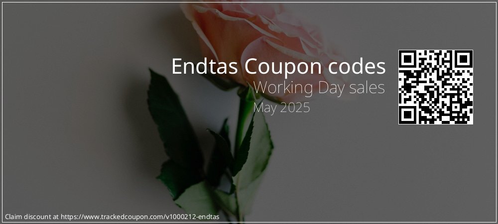 Endtas Coupon discount, offer to 2023
