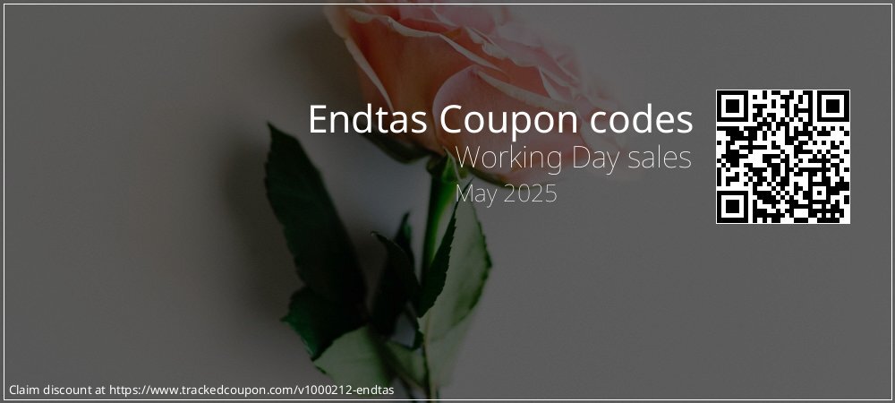 Endtas Coupon discount, offer to 2024