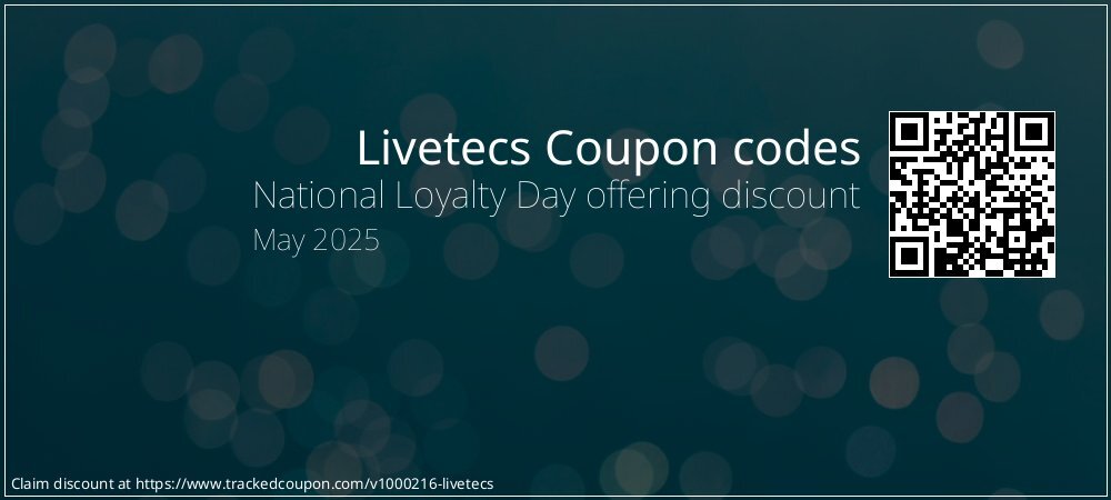 Livetecs Coupon discount, offer to 2024