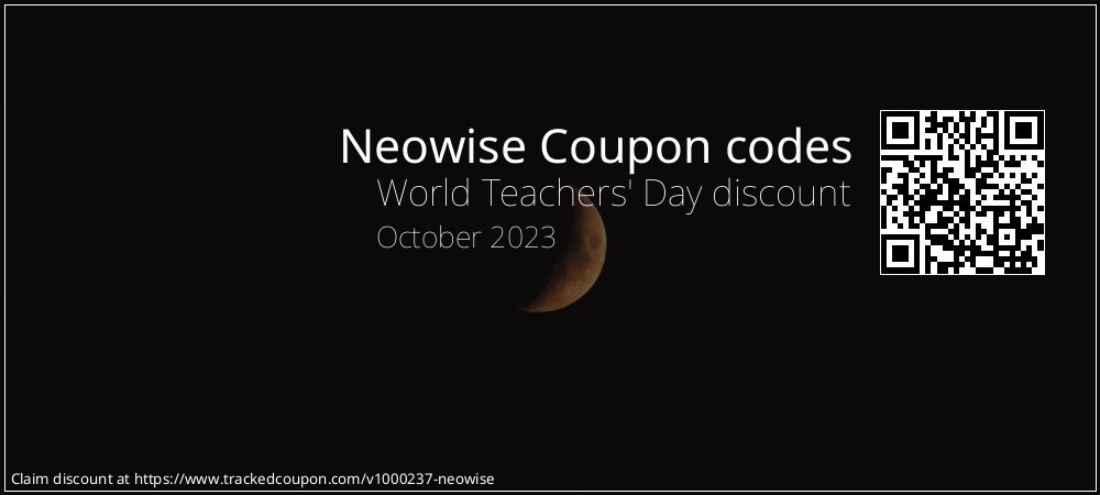 Neowise Coupon discount, offer to 2022
