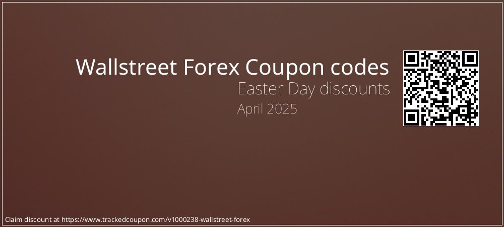 Wallstreet Forex Coupon discount, offer to 2025