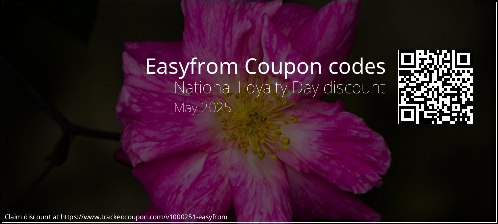 Easyfrom Coupon discount, offer to 2025