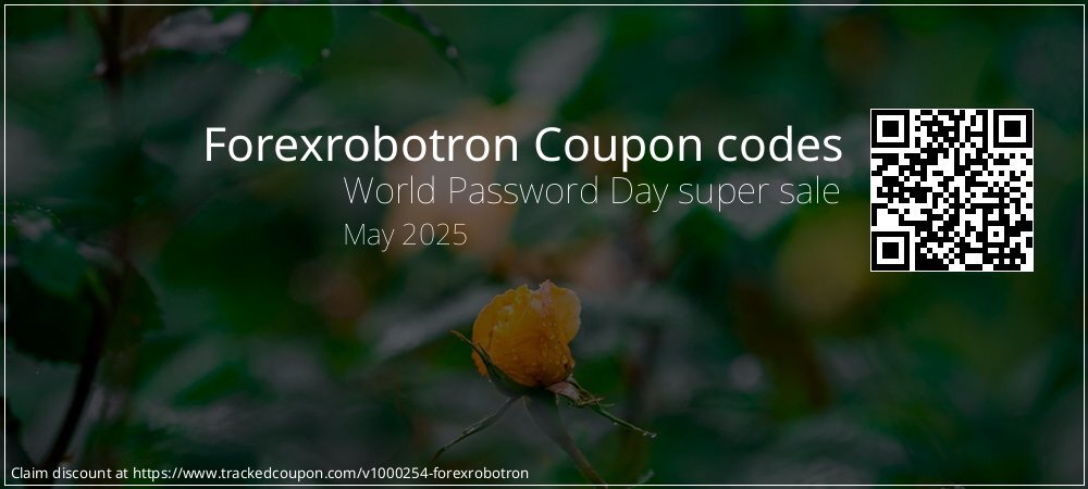 Forexrobotron Coupon discount, offer to 2025