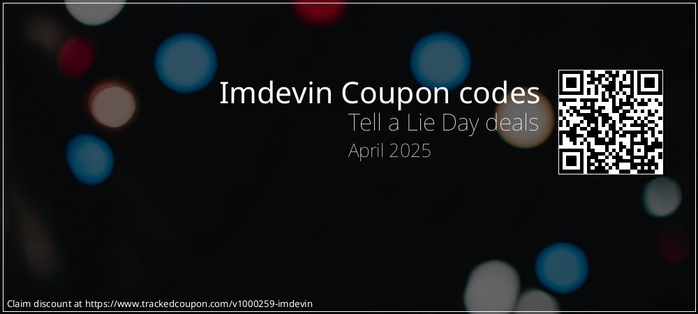 Imdevin Coupon discount, offer to 2025