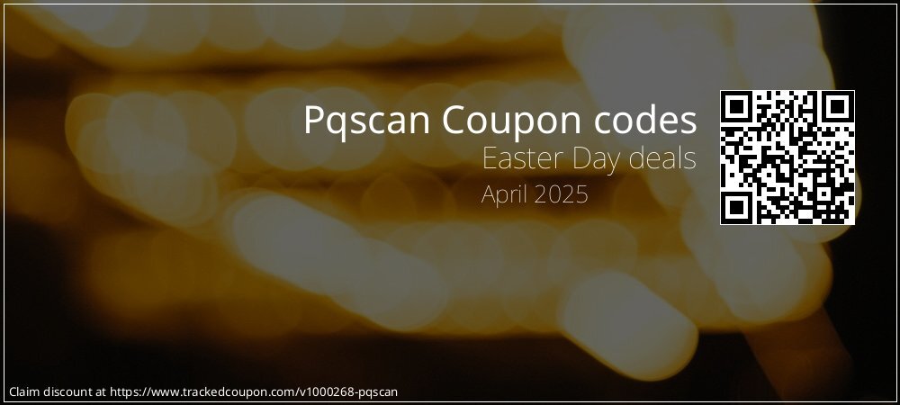 Pqscan Coupon discount, offer to 2024