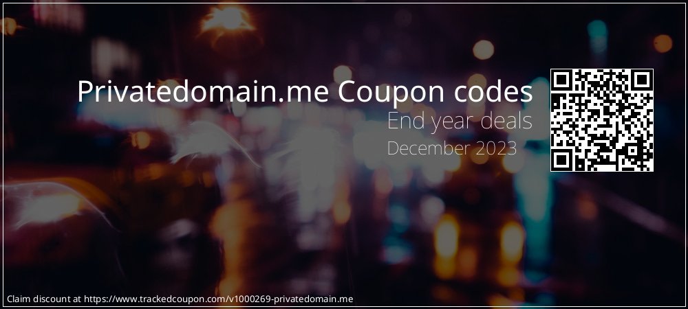 Privatedomain.me Coupon discount, offer to 2022
