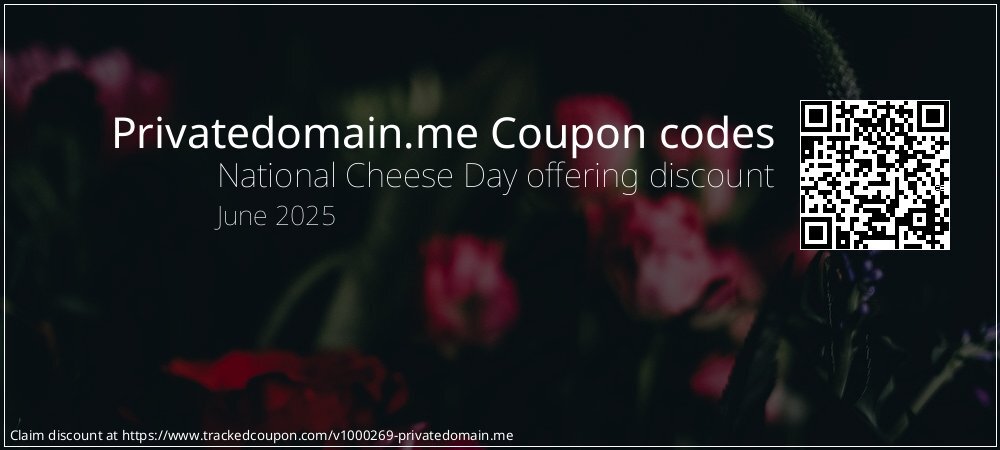 Privatedomain.me Coupon discount, offer to 2024