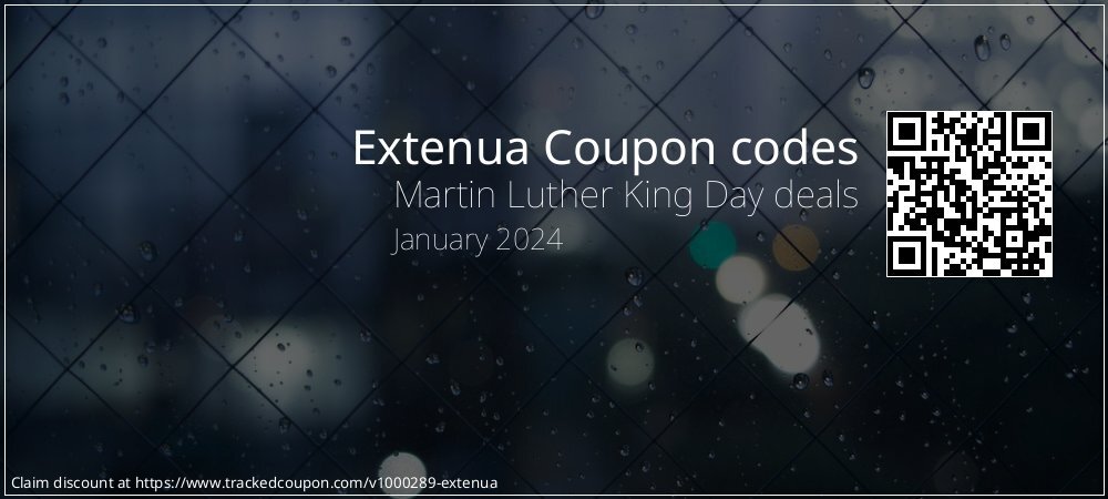 Extenua Coupon discount, offer to 2024