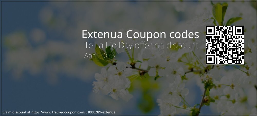 Extenua Coupon discount, offer to 2024